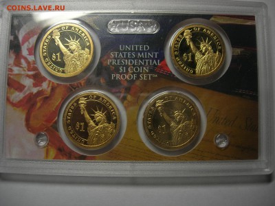 США Президентские доллары 2009 PROOF mint S в родной капсуле - DSCN8291.JPG