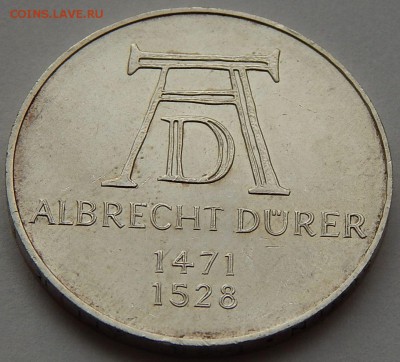 ФРГ 5 марок 1971 Альбрехт Дюрер, до 28.06.16 в 22:00 МСК - 4275.JPG