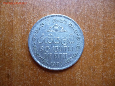 с 1 рубля- ШРИ-ЛАНКА 1 рупия 1982г. до 30.06.16 22-00 мск - P1040593.JPG