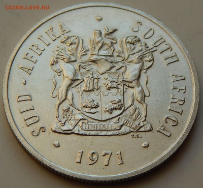 Южная Африка 1 рэнд 1971, до 05.07.16 в 22:00 МСК - 4214