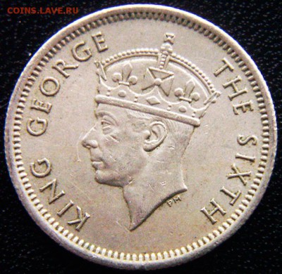Британская Малайя_10 центов 1948; до 05.07_22.30мск - 12453