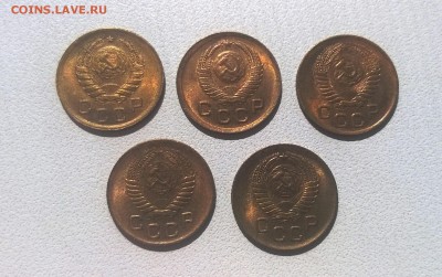 1 копейка 1938,1949,1953,1956,1957 UNC - WP_20160709_14_56_49_Pro