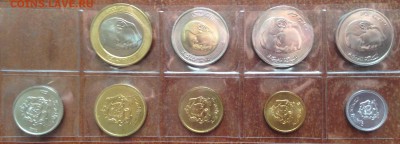 Набор монет Марокко (1 сантим - 10 дирхам) UNC до 30.07 - morocco2
