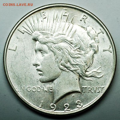 США_отличный серебряный доллар 1923(D); до 29.07_22.02мск - 12429