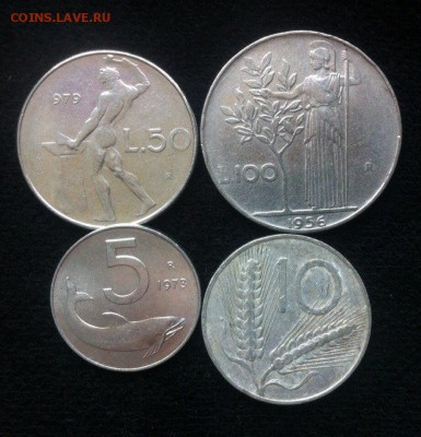 4 монеты Италии,до 31.07. - rEc6l7QhaRE