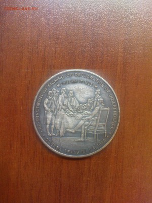 Памятный жетон (США),выпущенный в честь 200-летия подписания - DSC01285.JPG