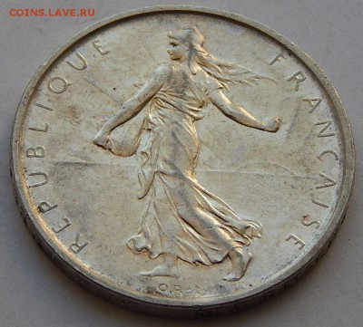 Франция 5 франков 1963 Сеятельница, до 15.08.16 в 22:00 МСК - 3874