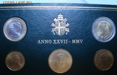 Набор Ватикана 2005 года - DSC03394.JPG
