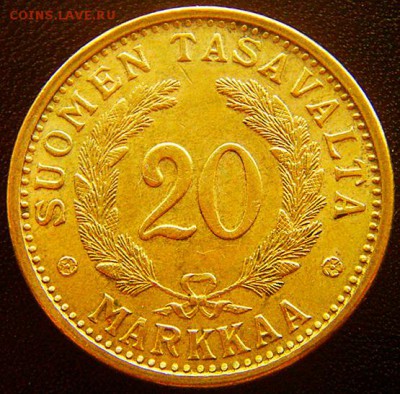 Финляндия_20 марок 1939; до 12.08_22.50мск - 12433