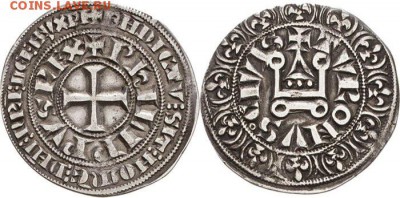 Гро-турнуа Филиппа IV Красивого 1285-1290 г.г. - гро турнуа