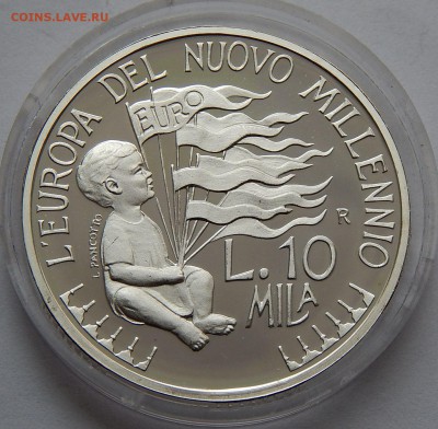 Сан-Марино 10000 лир 1998 Миллениум, до 31.08.16 в 22:00 МСК - 4021