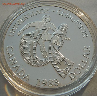 Канада 1 доллар 1983 Игры в Эдмонтоне, до 13.09.16 в 22:00 М - 4033.JPG