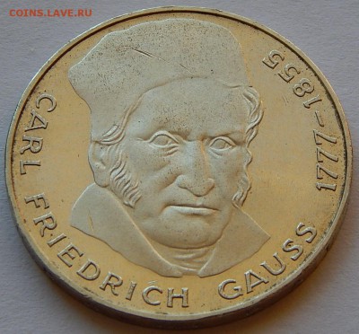 ФРГ 5 марок 1977 Карл Фридрих Гаус, до 14.09.16 в 22:00 МСК - DSCN9726.JPG