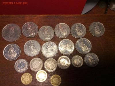 19 современных ходячих монет Швейцарии старт с 1 Рубля - IMG_2496[1].JPG