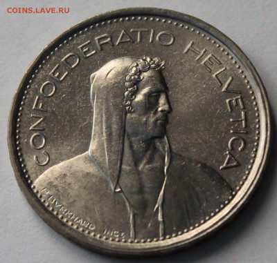 Швейцария 5 франков 1973. - 8