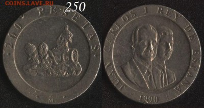 Испания 200 песет 1990 до 22:00мск 17.09.16 - Испания 200-1990
