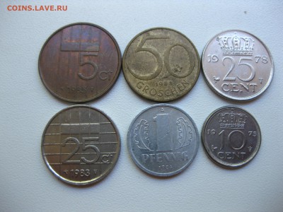 БЕЛЬГИЯ,НИДЕРЛАНДЫ:11 разных монет(лот №11)!до 14.09.2016 - IMG_6168.JPG