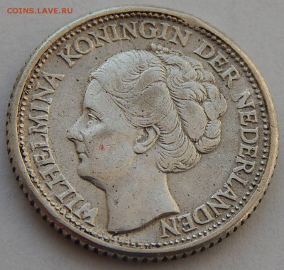 Нидерланды 25 центов 1944, до 19.09.16 в 22:00 МСК - 4538
