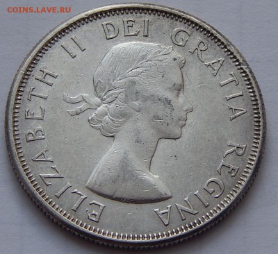 Канада 50 центов 1962 Елизавета II, до 19.09.16 в 22:00 МСК - 4048.JPG