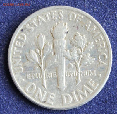 С 1 руб. USA ONE DIME 1960г. РУЗВЕЛЬТ до 19.09 в 22-00 - IMG_3267.JPG