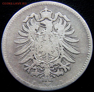 Германия_серебряная марка 1875(В); до 13.09_22.27мск - 12286