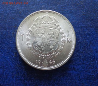 Швеция 1 крона  1946   UNC  до 16.09. - DSC00500.JPG