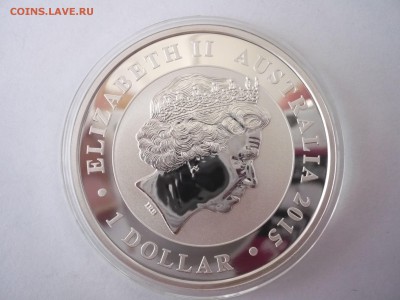 1 доллар Австралия 2015 год кукабура.Серебро 999 проба 18.09 - P1260262.JPG