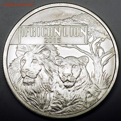 Бурунди_5000 франков 2015 "Африканский лев"; 18.09_22.48мск - 12606