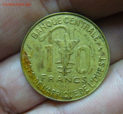 Западная африка 10 франков 1987 - 27-09-16 - 23-10 мск - 33