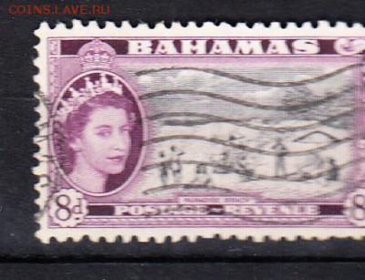 Колонии Багамы 1954 1м 8ц - 84