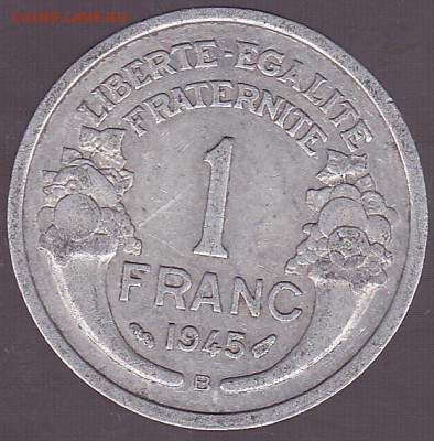 1 франк 1945 Франция 9. до 30.09 в 22.00 - IMG_0017