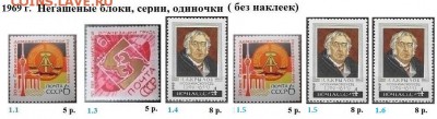 СССР 1969. ФИКС - 1.1969. Блоки, марки