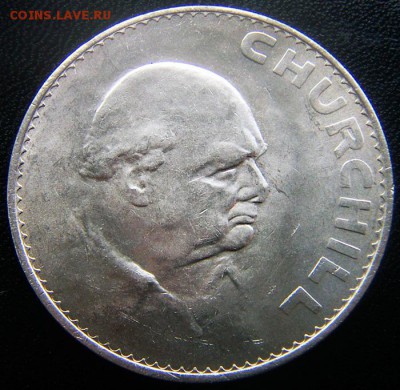 Памятная британская крона 1965 "Черчилль"; до 13.10_22.12мск - 12590