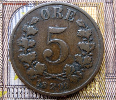 НОРВЕГИЯ 5 эре 1899, 1930, 1939, 1973 (ЛОСЬ, КОРОЛЬ). 19.10. - 025.JPG