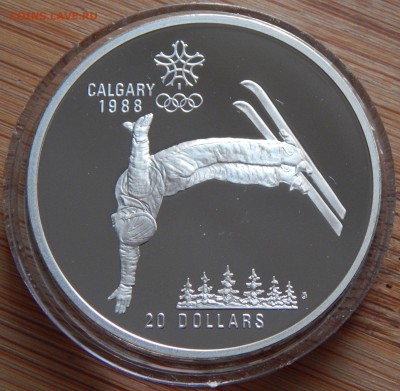 Канада 20 долларов 1985 ОИ в Калгари, до 21.10.16 в 22:00 М - 4041