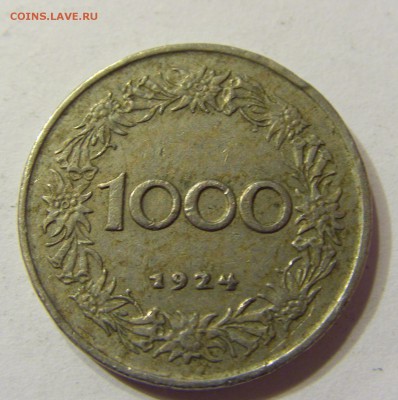 1000 крон 1924 Австрия 21.10.16 22:00 МСК - CIMG3617.JPG