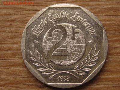 Франция 2 франка 1998 Кассин до 18.10.16 в 22.00 М - IMG_9137.JPG