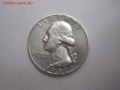 25 центов США 1951  до 19.10.16 - IMG_5558.JPG