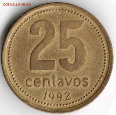 Аргентина. 25 центавос 1992 г. до 24.00 24.10.16 г. - Scan-161014-0009