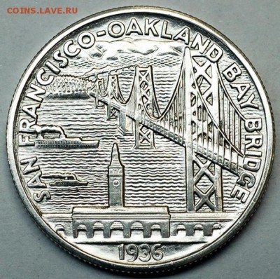 США_отличный полудоллар 1936 "Bay Bridge"; до 18.10_22.15мск - 55