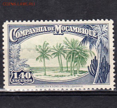 Колонии 1937 Мозамбик 1м 1,4э - 246