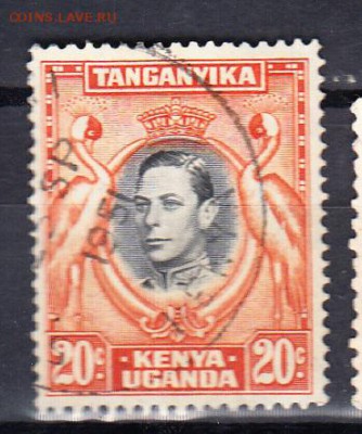 Колонии Кения Уганда танзания 1938 1м 20ц - 125