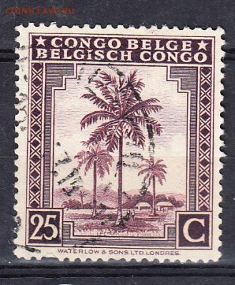 Колонии Бельгийское Конго 1м 15с - 3