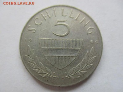 Австрия 5 шиллингов 1964 - IMG_5467.JPG
