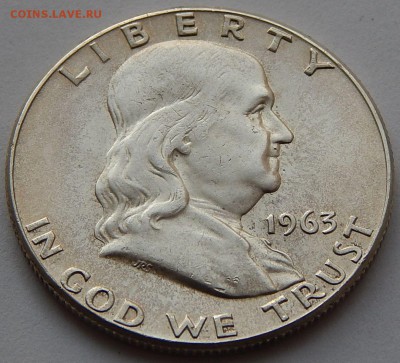 США 50 центов 1963 Бенджамин Франклин, до 03.11.16 в 22:00 М - 5053