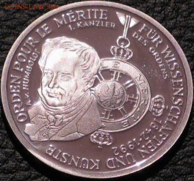 Германия 10 марок 1992 150 лет ордену пруф - IMG_0754.JPG