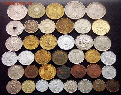 79 разных зарубежных монет (см. описание). До 30.10_22.24мс - 3