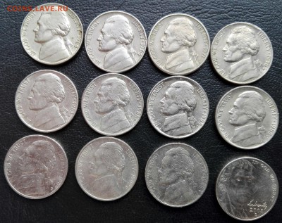 5-и центовые монеты США - IMG_20161101_134803