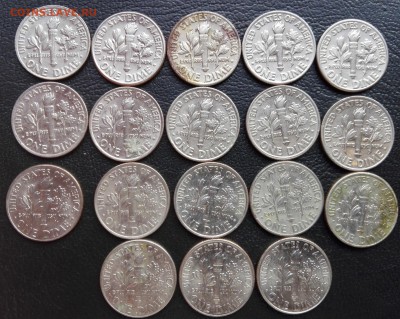 10-и центовые монеты США. - IMG_20161101_143105