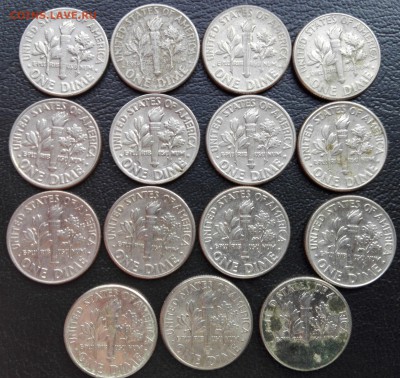 10-и центовые монеты США. - IMG_20161101_142753